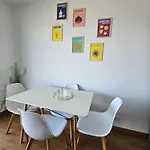 公寓 Terrasse Spacieuse, Vue & Clim
