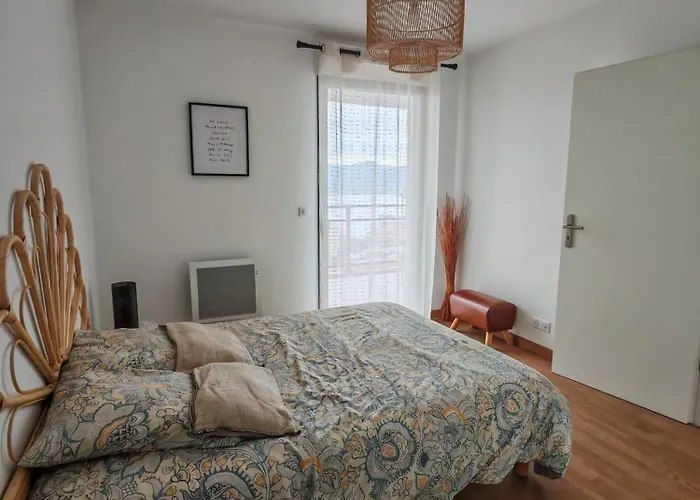 Appartement Terrasse Spacieuse, Vue & Clim Ajaccio (Corsica)